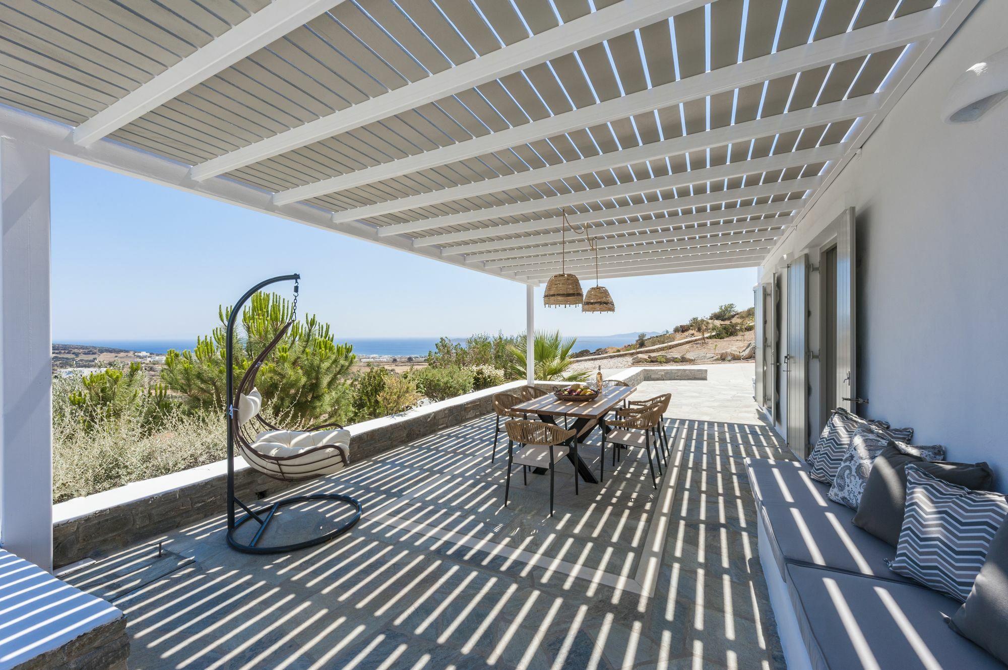 Niriides Luxury Villas Alikí Exterior foto